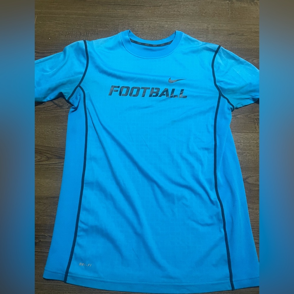 Nike Youth T-Shirt football theme dri-fit size XL